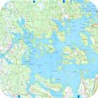 Система озер Вуокса - Карты водоемов - севернее Быково - Беличье (Приозерск)